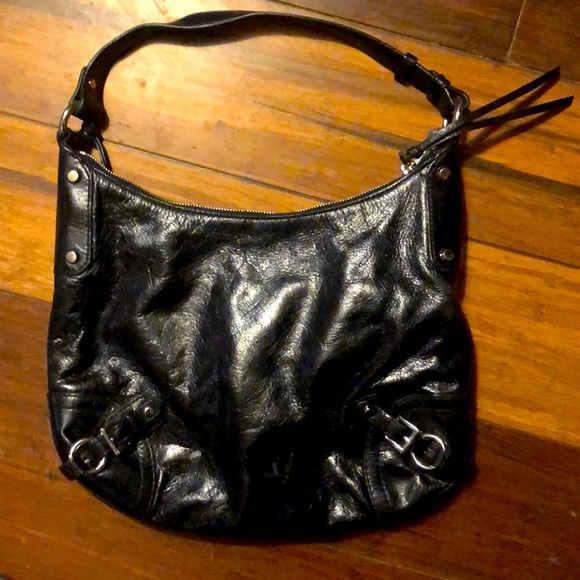 Black leather Michael Kors Purse - Picture 1 of 3